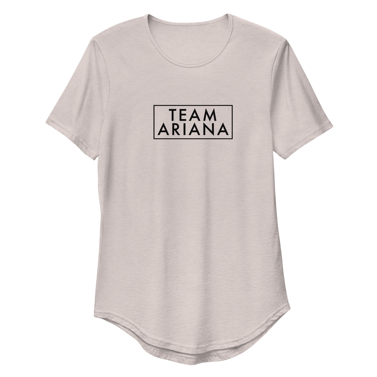 Team Ariana Curved Hem T-Shirt
