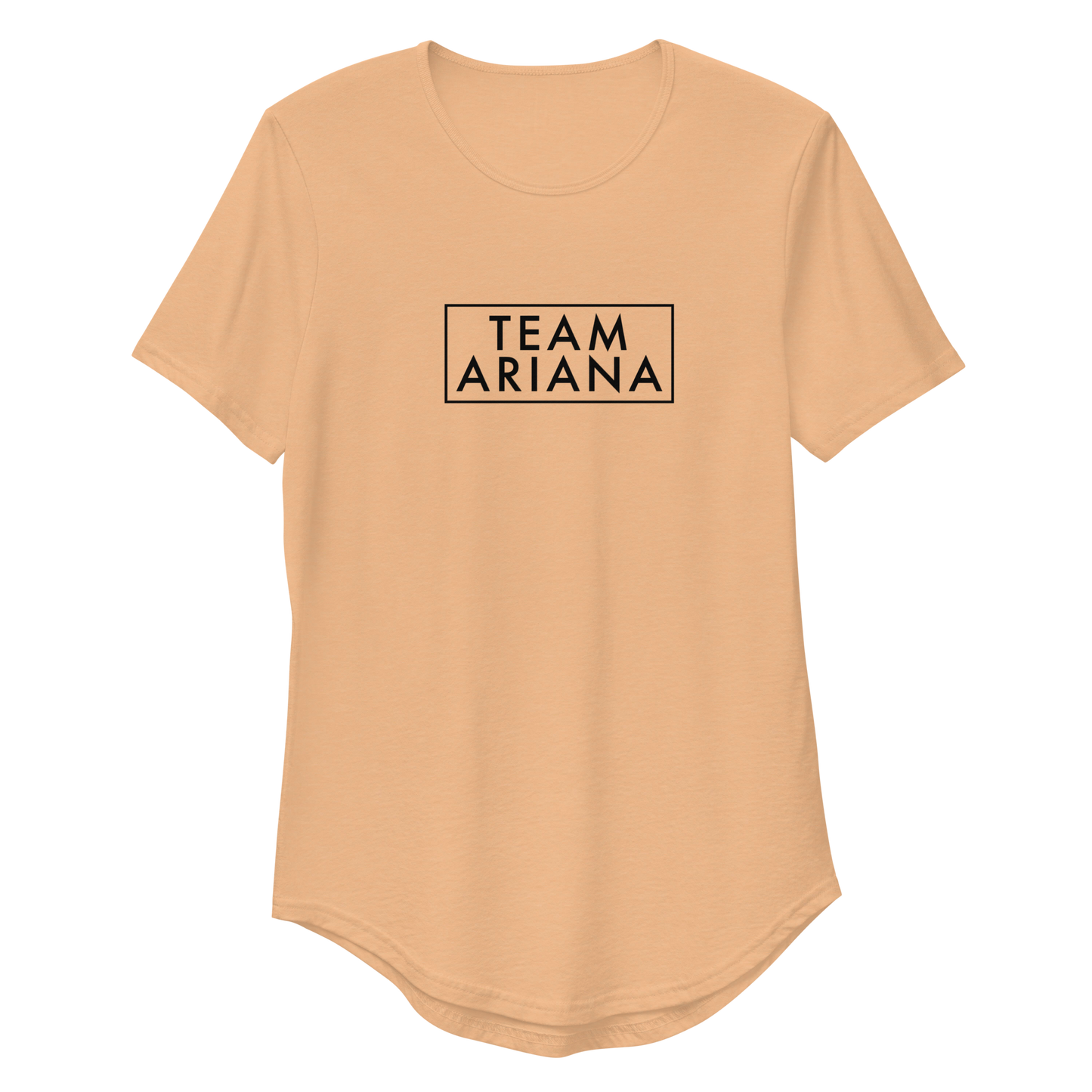 Team Ariana Curved Hem T-Shirt