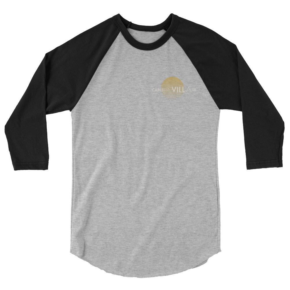 Carlsbad Village 3/4 sleeve raglan shirt