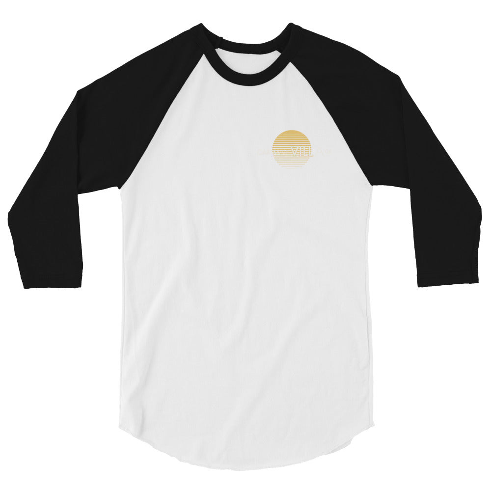 Carlsbad Village 3/4 sleeve raglan shirt