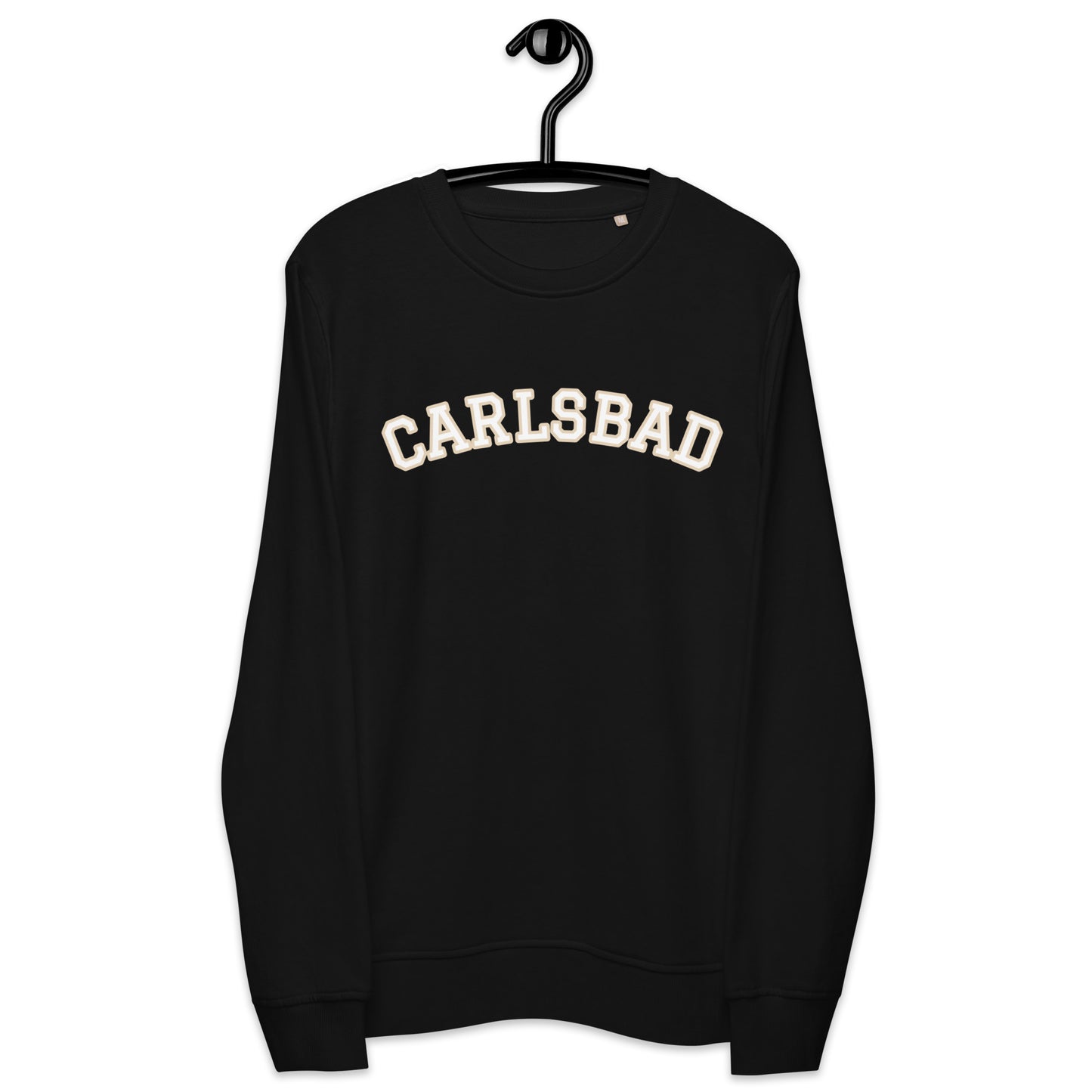 A CARLSBAD "University" style organic sweatshirt